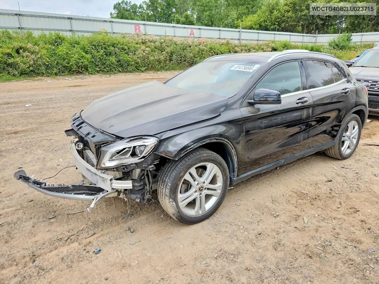 2020 Mercedes-Benz Gla 250 4Matic VIN: WDCTG4GB2LU023715 Lot: 61479896
