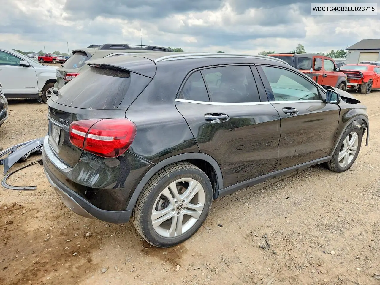 2020 Mercedes-Benz Gla 250 4Matic VIN: WDCTG4GB2LU023715 Lot: 61479896