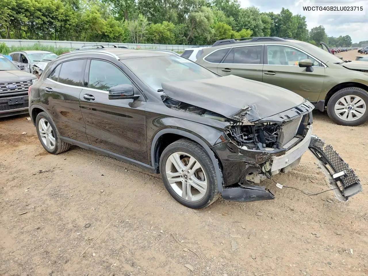 2020 Mercedes-Benz Gla 250 4Matic VIN: WDCTG4GB2LU023715 Lot: 61479896