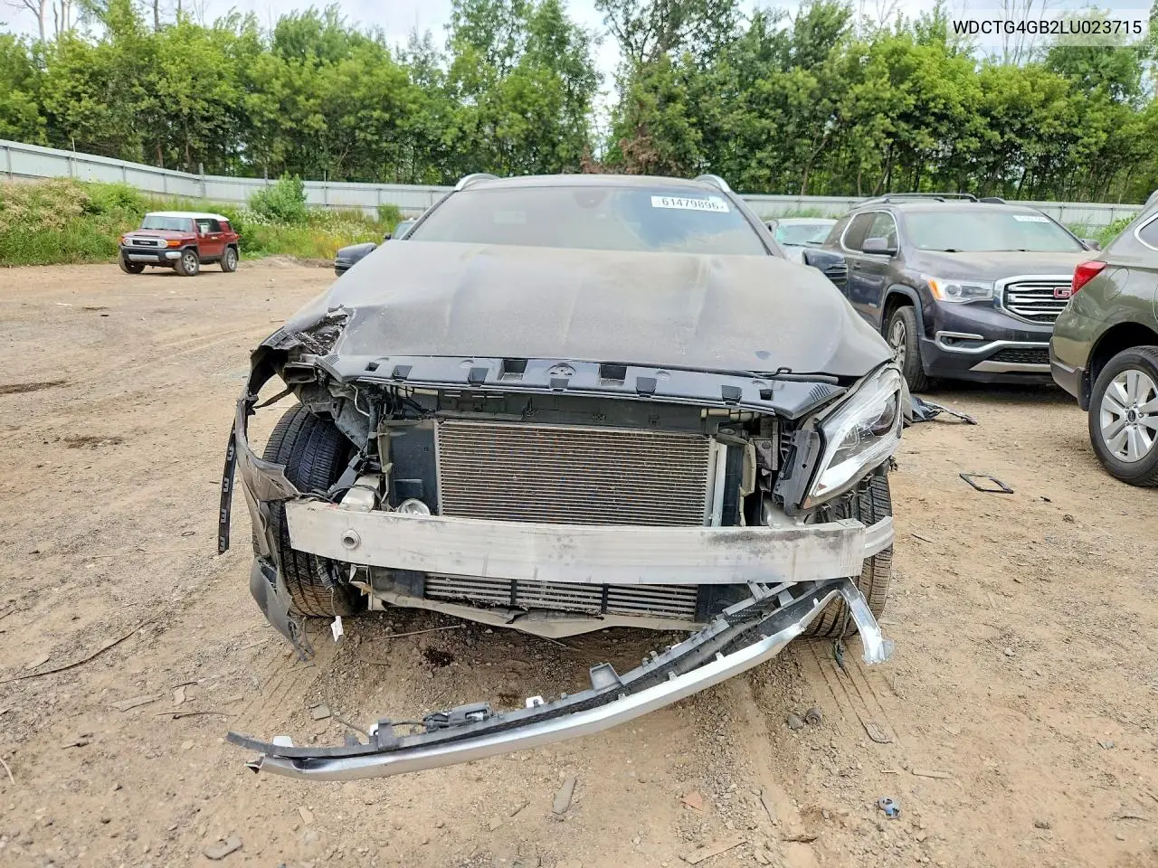 2020 Mercedes-Benz Gla 250 4Matic VIN: WDCTG4GB2LU023715 Lot: 61479896