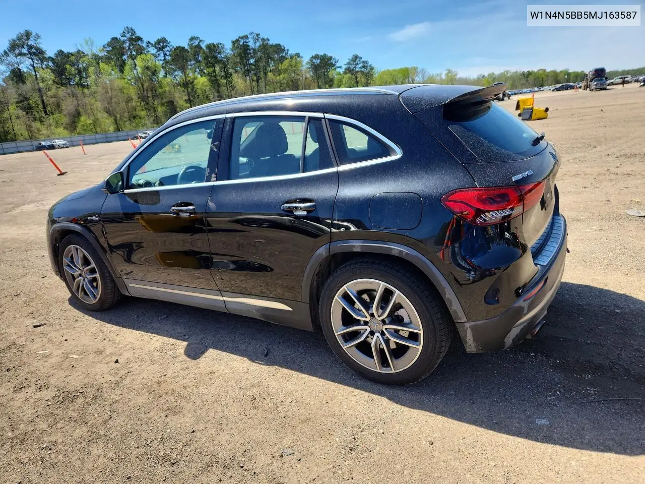 2021 Mercedes-Benz Gla 35 Amg VIN: W1N4N5BB5MJ163587 Lot: 46330926