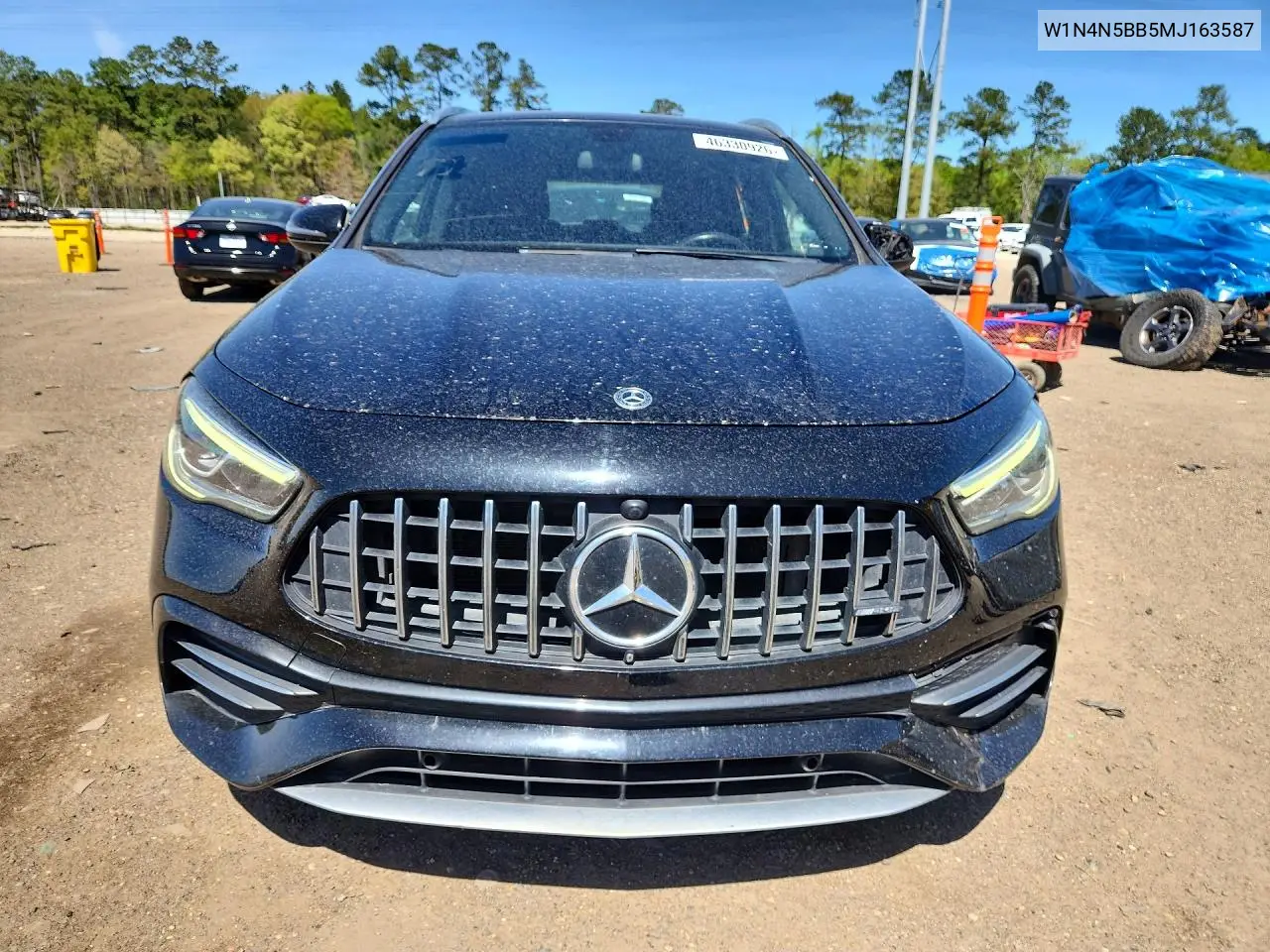 2021 Mercedes-Benz Gla 35 Amg VIN: W1N4N5BB5MJ163587 Lot: 46330926