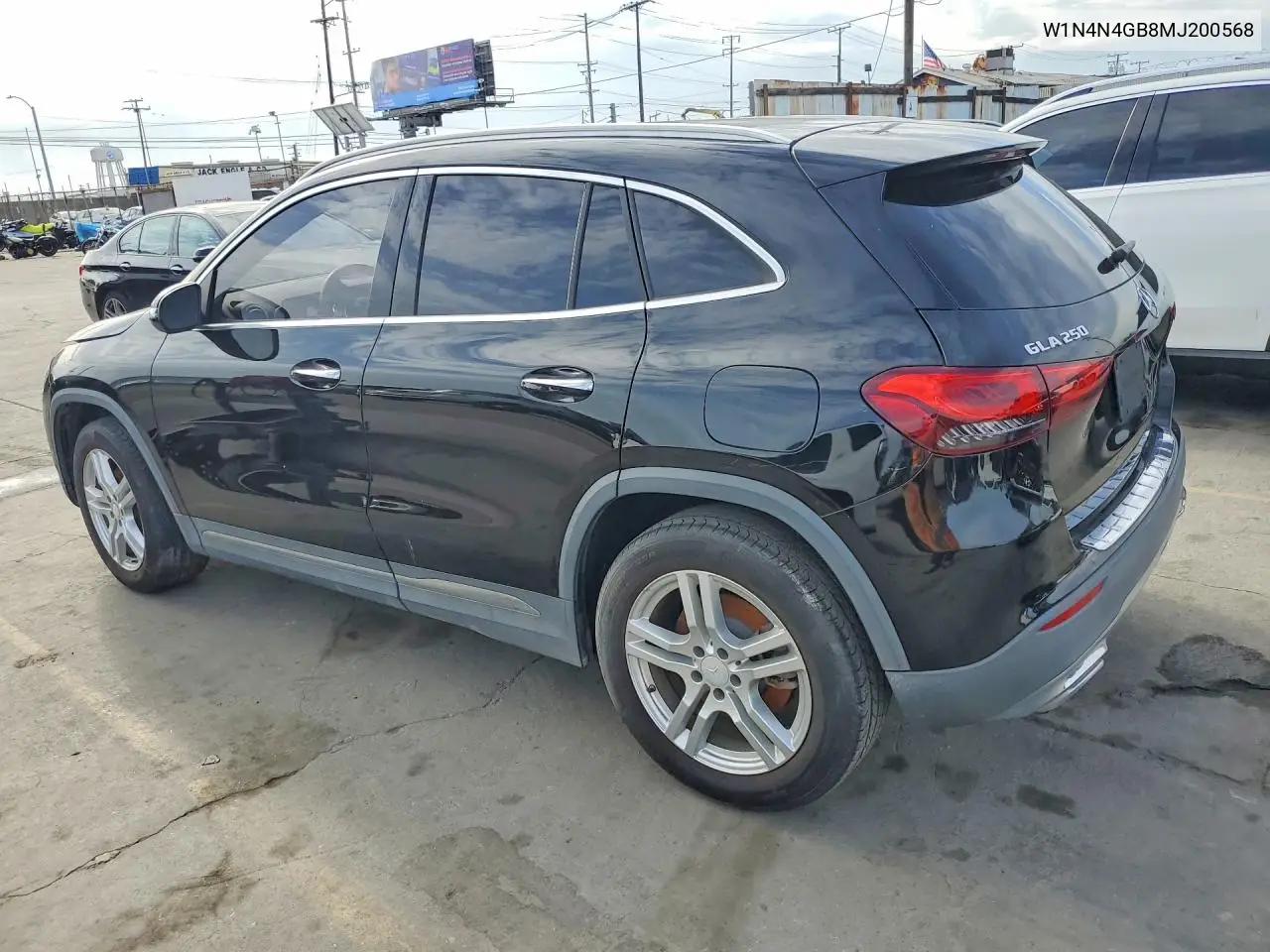 2021 Mercedes-Benz Gla 250 VIN: W1N4N4GB8MJ200568 Lot: 48782296