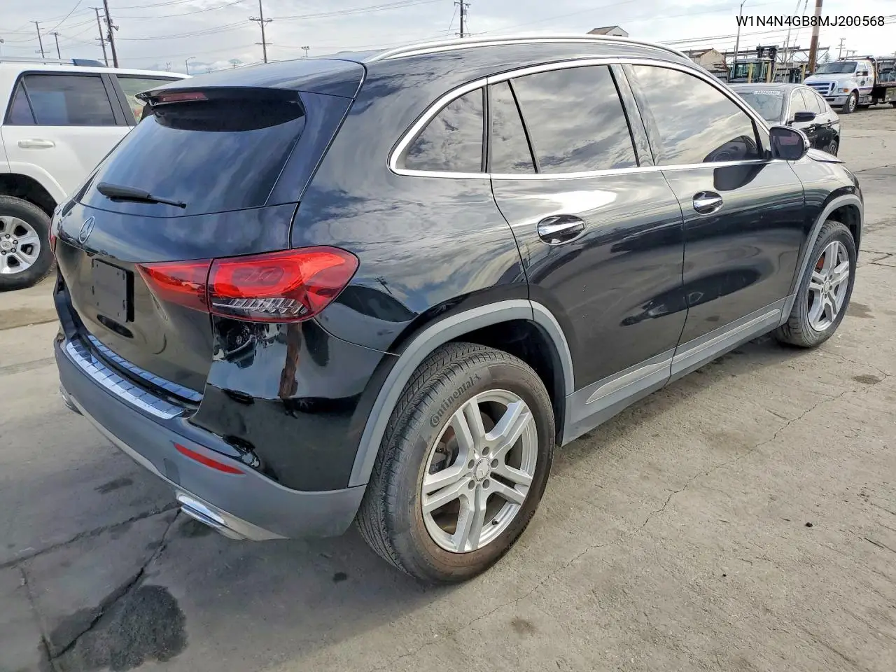 2021 Mercedes-Benz Gla 250 VIN: W1N4N4GB8MJ200568 Lot: 48782296
