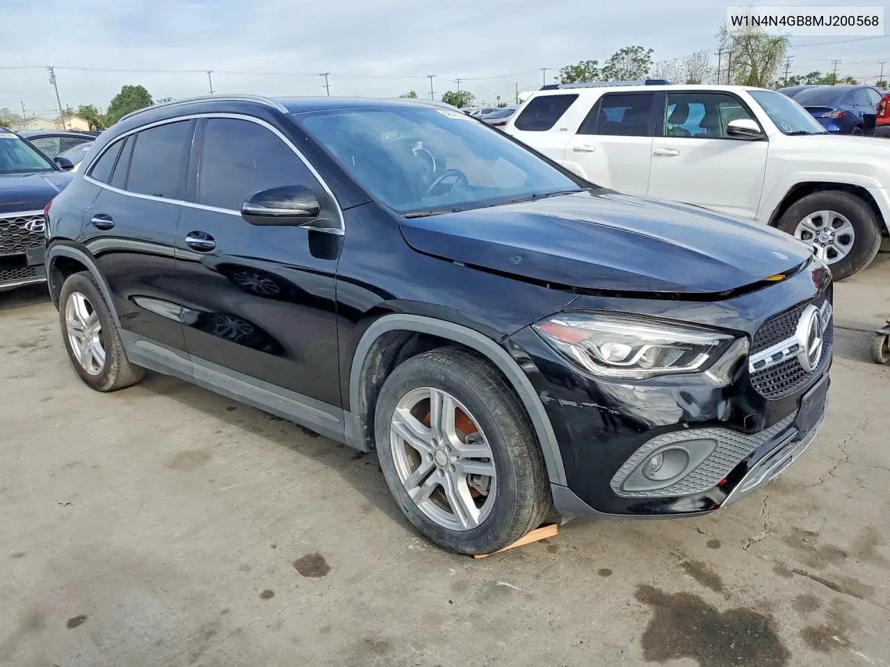 2021 Mercedes-Benz Gla 250 VIN: W1N4N4GB8MJ200568 Lot: 48782296