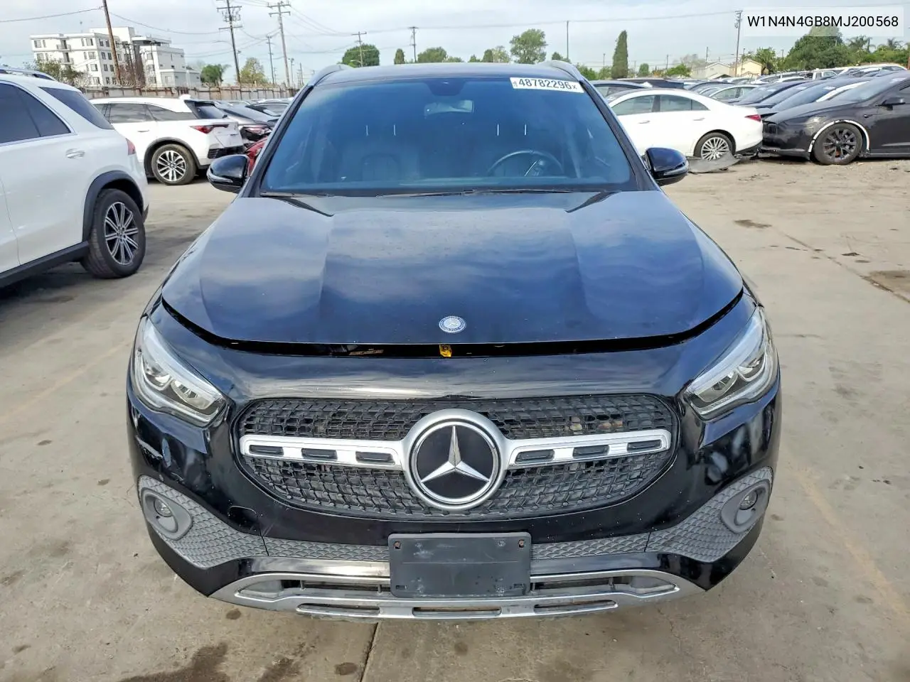 2021 Mercedes-Benz Gla 250 VIN: W1N4N4GB8MJ200568 Lot: 48782296