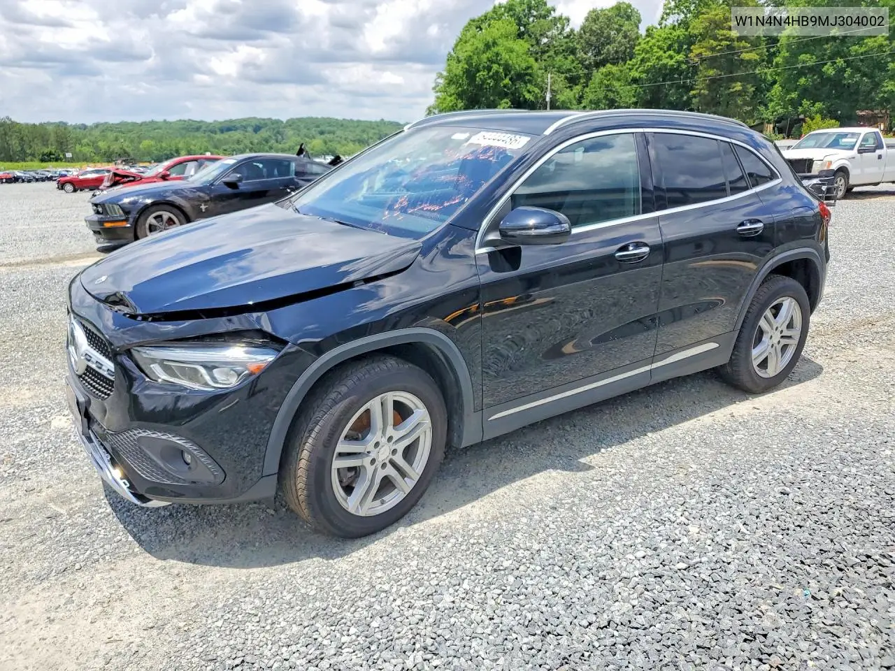 2021 Mercedes-Benz Gla 250 4Matic VIN: W1N4N4HB9MJ304002 Lot: 54444486