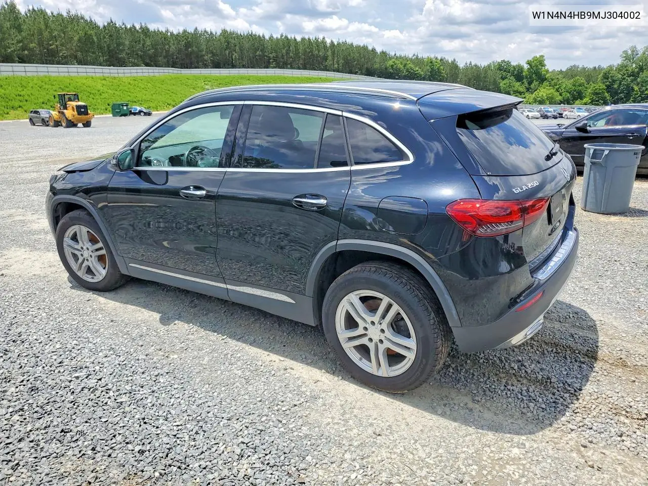 2021 Mercedes-Benz Gla 250 4Matic VIN: W1N4N4HB9MJ304002 Lot: 54444486