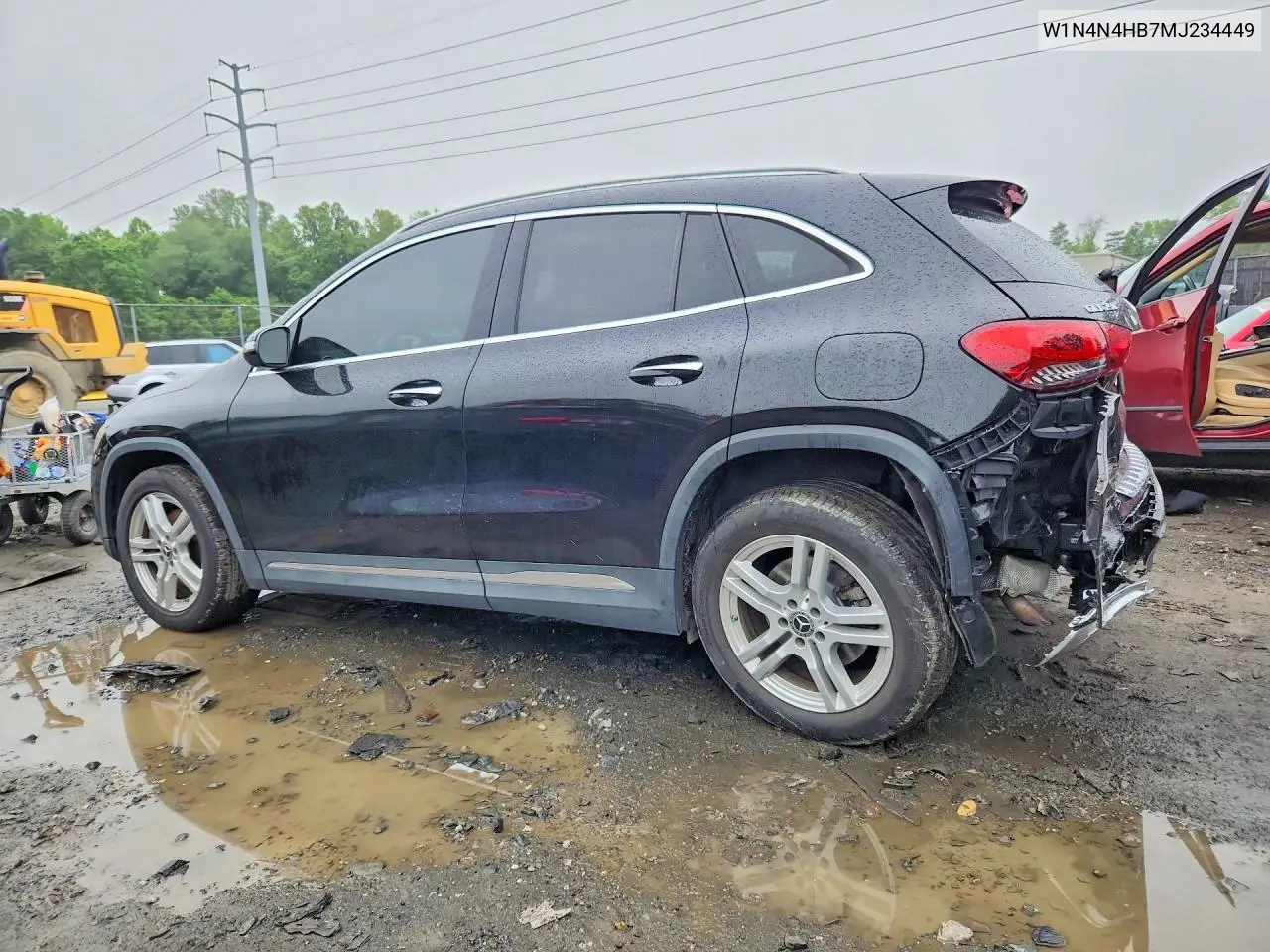 2021 Mercedes-Benz Gla 250 4Matic VIN: W1N4N4HB7MJ234449 Lot: 54673366