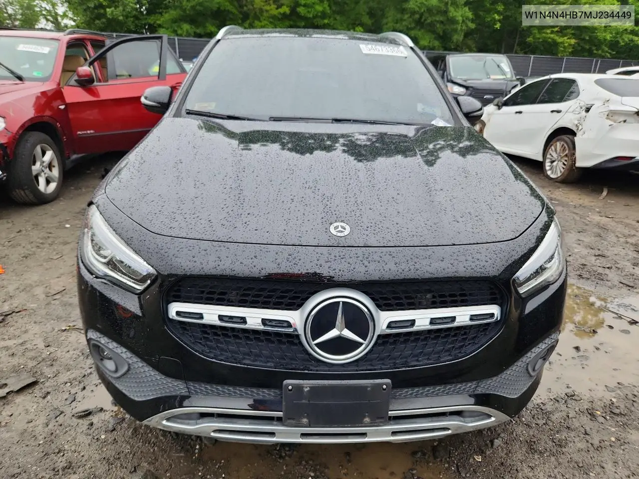 2021 Mercedes-Benz Gla 250 4Matic VIN: W1N4N4HB7MJ234449 Lot: 54673366