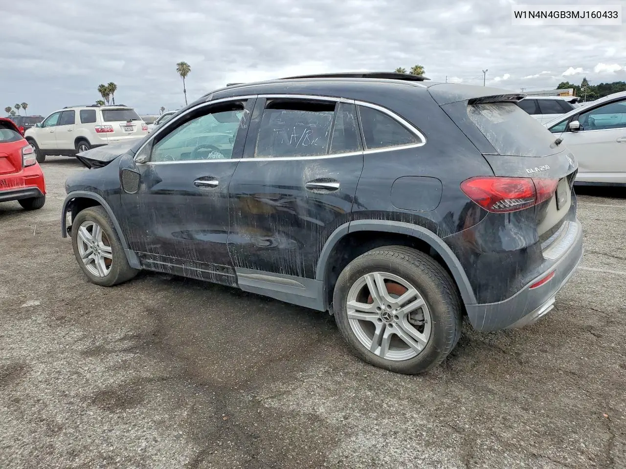 W1N4N4GB3MJ160433 2021 Mercedes-Benz Gla 250