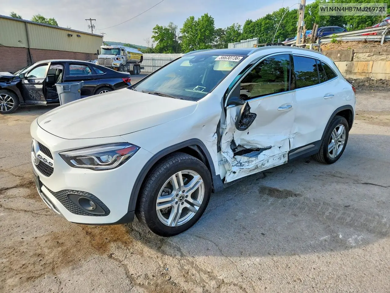 2021 Mercedes-Benz Gla 250 4Matic VIN: W1N4N4HB7MJ269721 Lot: 56630736