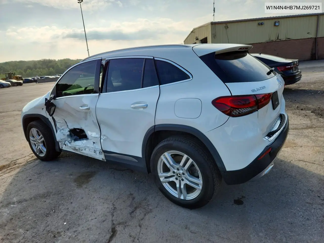 2021 Mercedes-Benz Gla 250 4Matic VIN: W1N4N4HB7MJ269721 Lot: 56630736