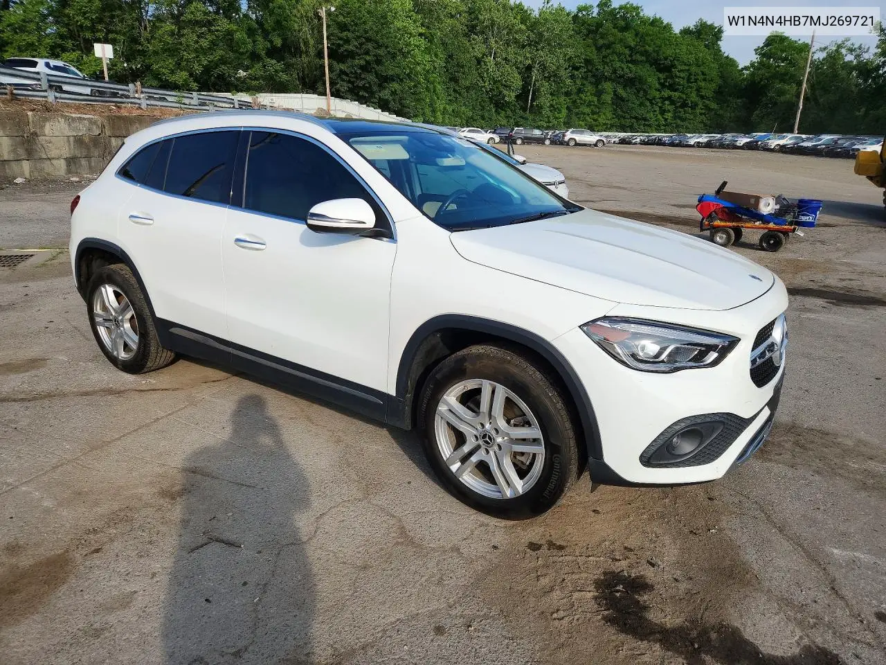 2021 Mercedes-Benz Gla 250 4Matic VIN: W1N4N4HB7MJ269721 Lot: 56630736