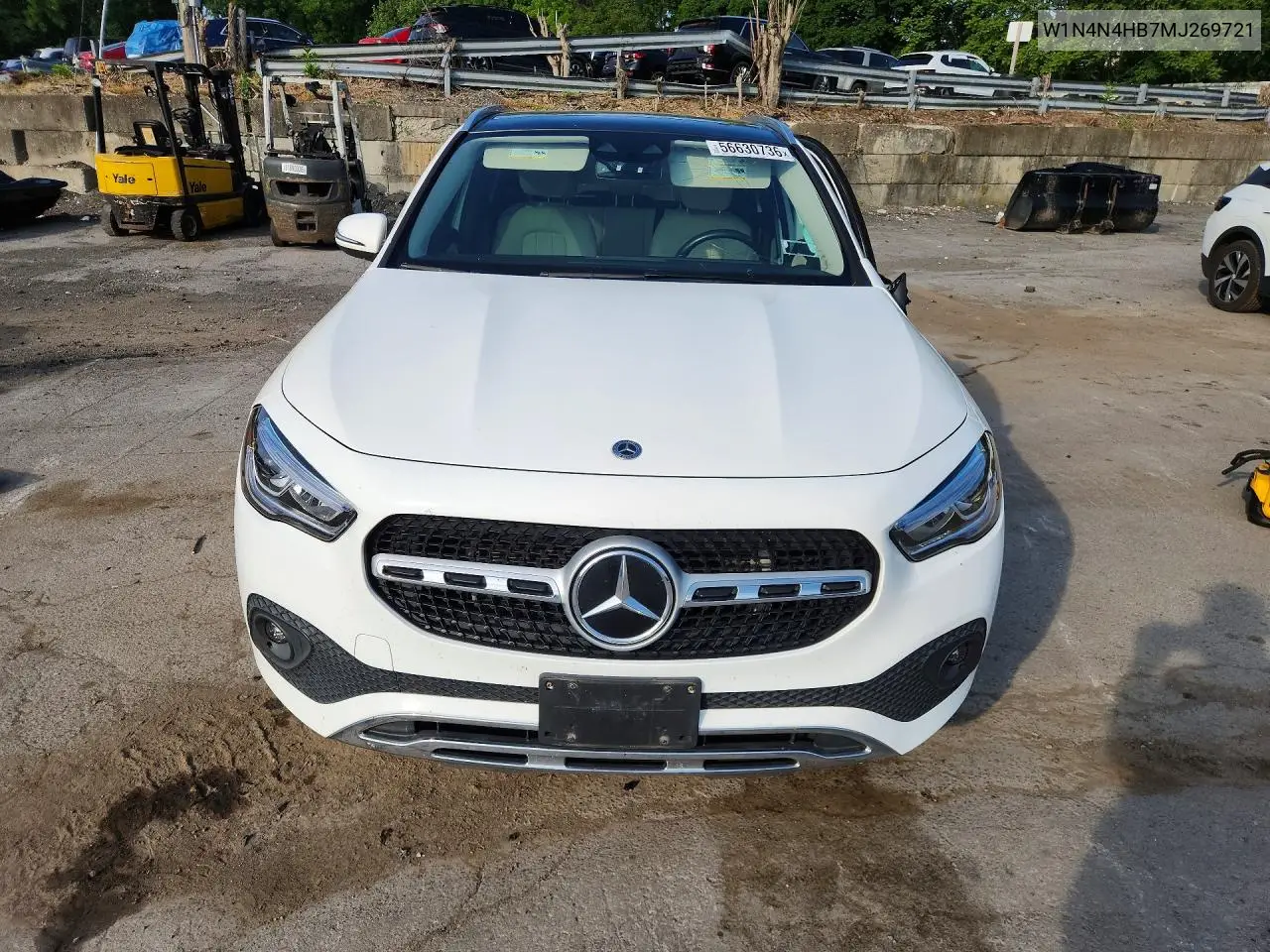 2021 Mercedes-Benz Gla 250 4Matic VIN: W1N4N4HB7MJ269721 Lot: 56630736