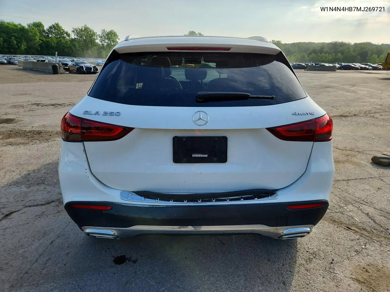 2021 Mercedes-Benz Gla 250 4Matic VIN: W1N4N4HB7MJ269721 Lot: 56630736