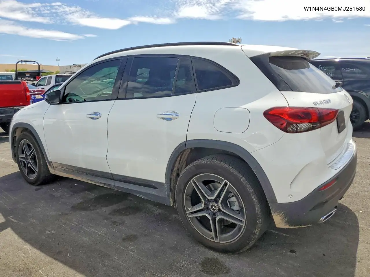 2021 Mercedes-Benz Gla 250 VIN: W1N4N4GB0MJ251580 Lot: 56644556