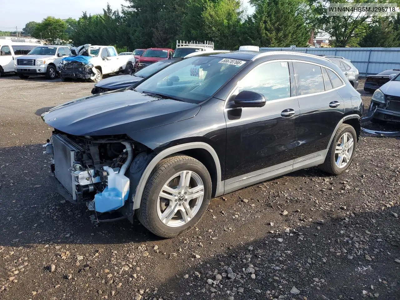 2021 Mercedes-Benz Gla 250 4Matic VIN: W1N4N4HB5MJ295718 Lot: 56670766