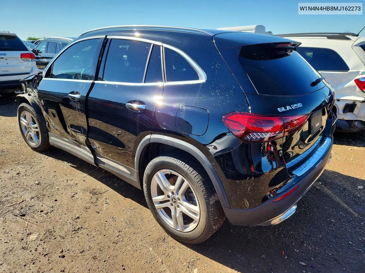 2021 Mercedes-Benz Gla 250 4Matic VIN: W1N4N4HB8MJ162273 Lot: 57152286