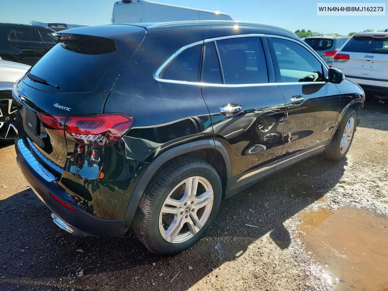 2021 Mercedes-Benz Gla 250 4Matic VIN: W1N4N4HB8MJ162273 Lot: 57152286