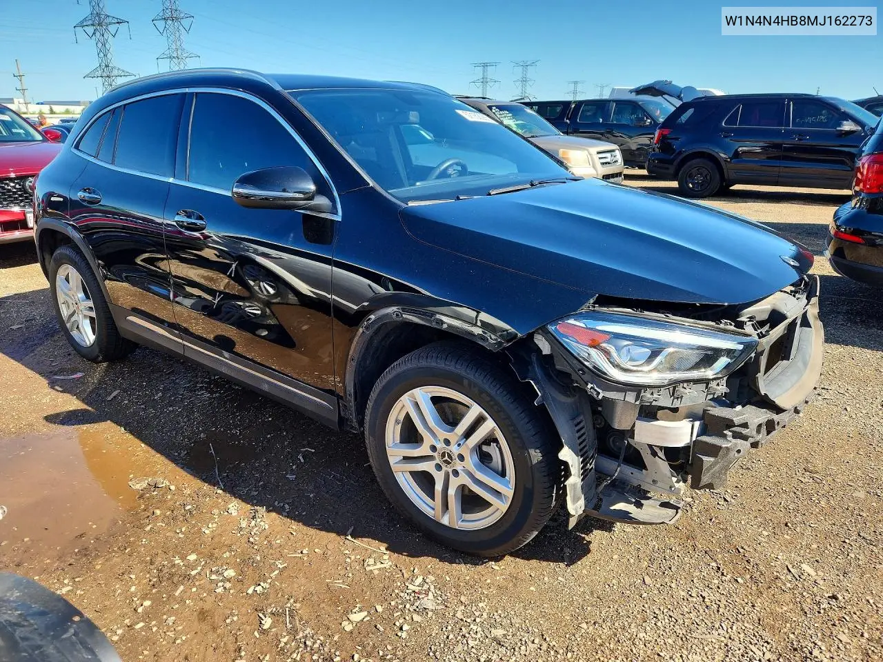 2021 Mercedes-Benz Gla 250 4Matic VIN: W1N4N4HB8MJ162273 Lot: 57152286