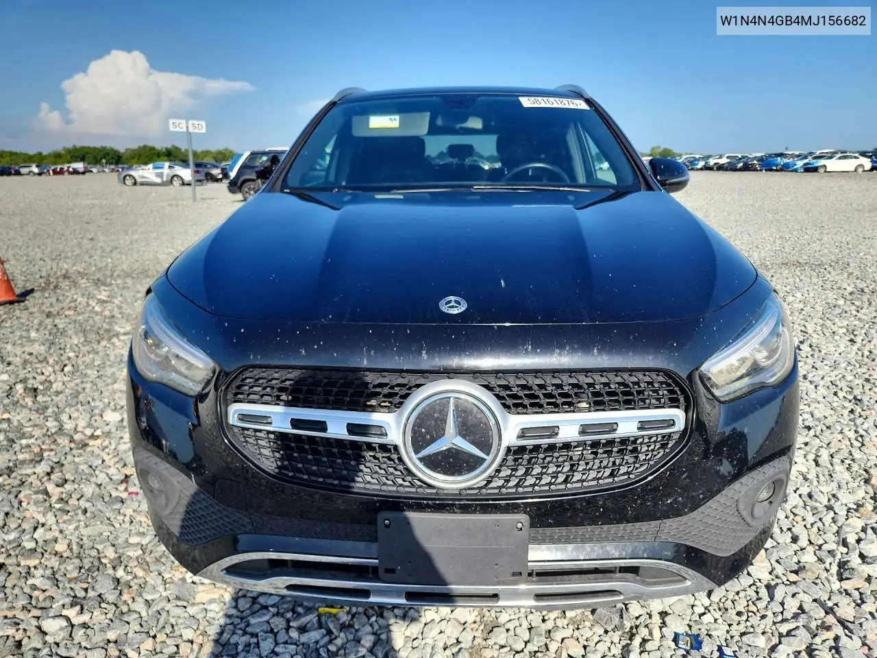 2021 Mercedes-Benz Gla 250 VIN: W1N4N4GB4MJ156682 Lot: 58161876