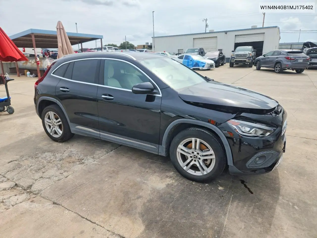 2021 Mercedes-Benz Gla 250 VIN: W1N4N4GB1MJ175402 Lot: 58229486
