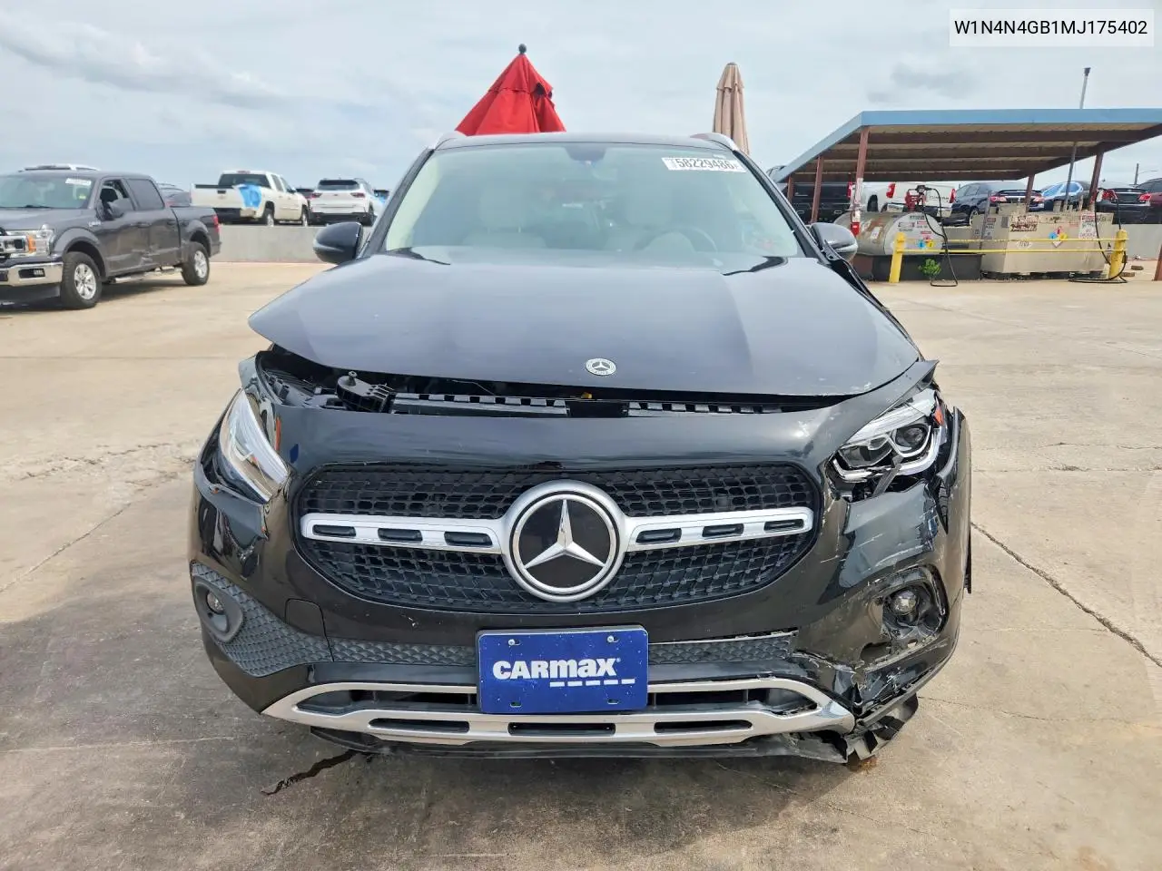 2021 Mercedes-Benz Gla 250 VIN: W1N4N4GB1MJ175402 Lot: 58229486