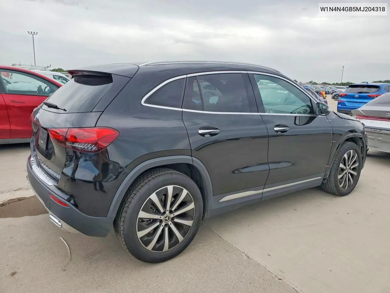 2021 Mercedes-Benz Gla 250 VIN: W1N4N4GB5MJ204318 Lot: 58444806