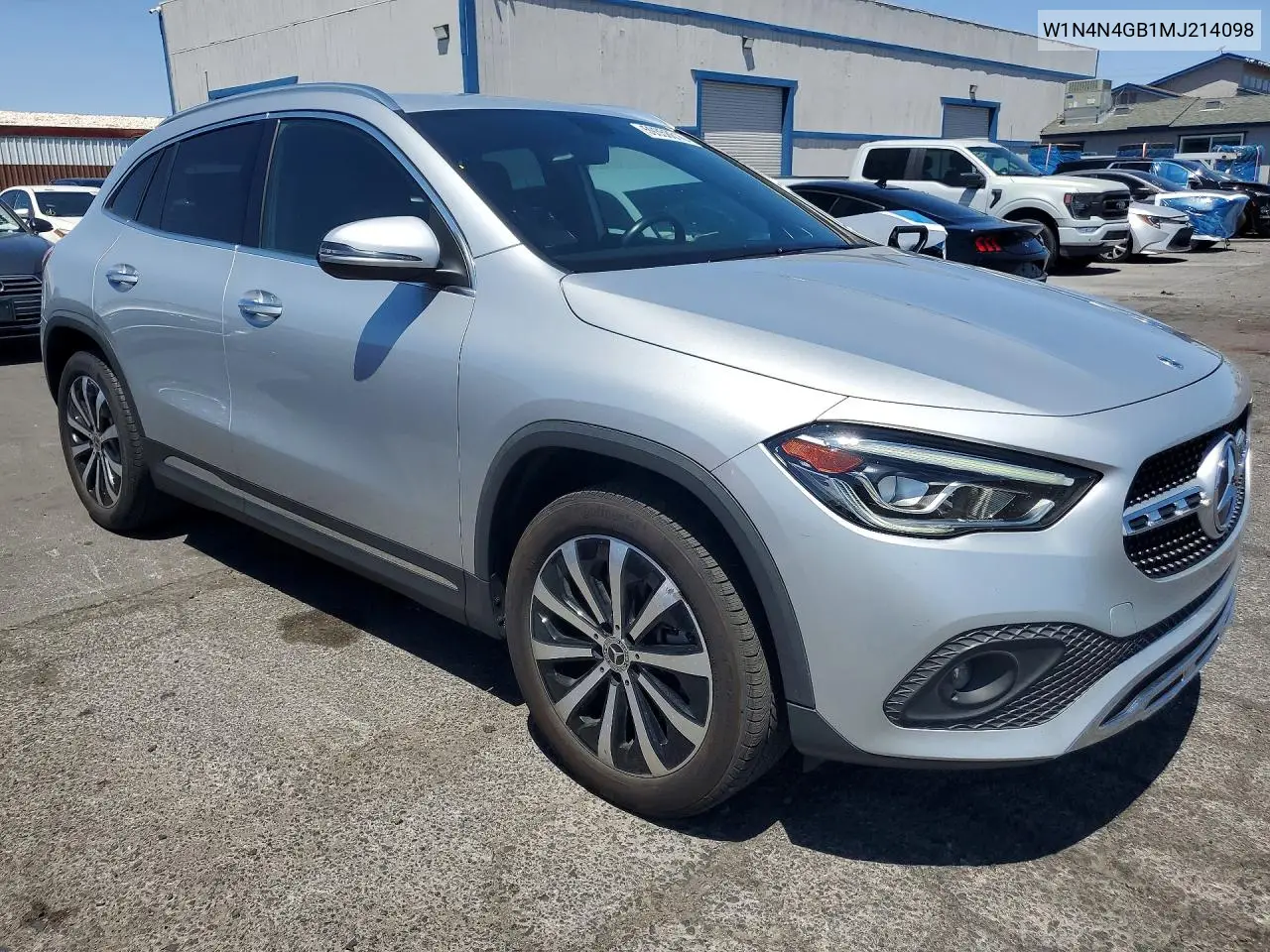 2021 Mercedes-Benz Gla 250 VIN: W1N4N4GB1MJ214098 Lot: 59358616