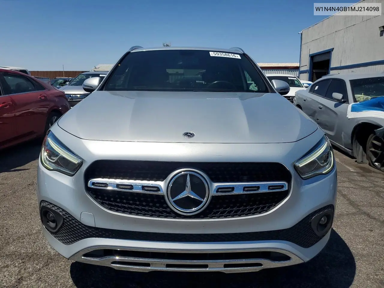 2021 Mercedes-Benz Gla 250 VIN: W1N4N4GB1MJ214098 Lot: 59358616