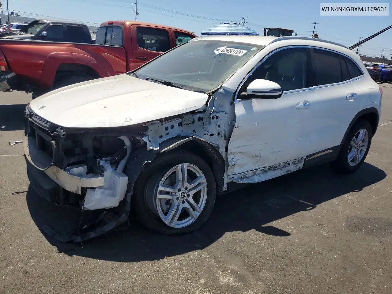 2021 Mercedes-Benz Gla 250 VIN: W1N4N4GBXMJ169601 Lot: 60690166