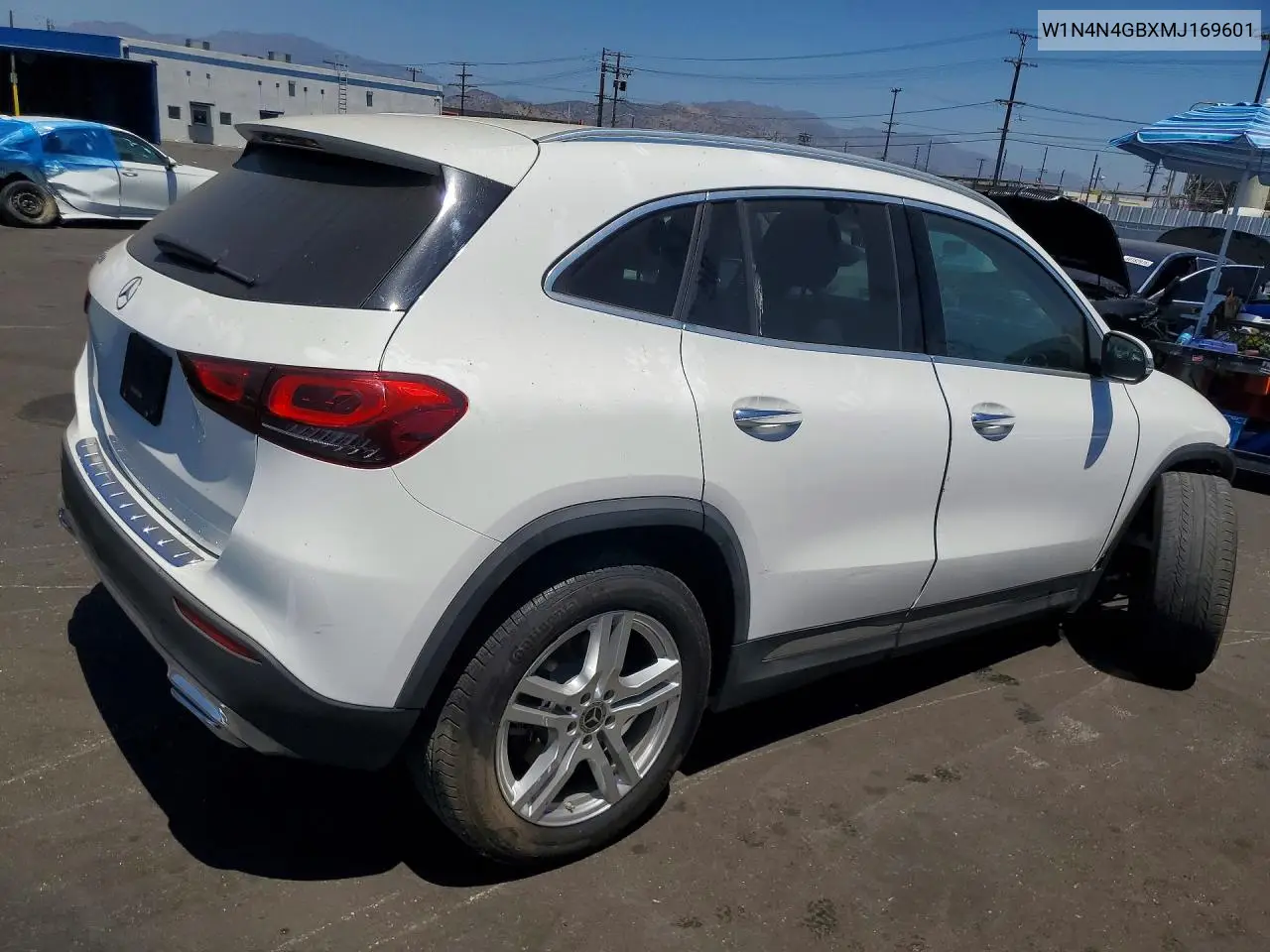 2021 Mercedes-Benz Gla 250 VIN: W1N4N4GBXMJ169601 Lot: 60690166
