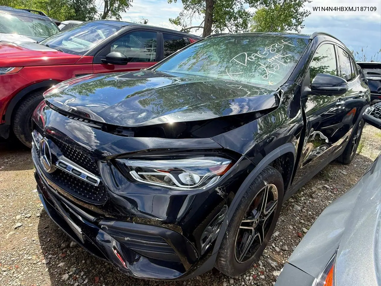 2021 Mercedes-Benz Gla 250 4Matic VIN: W1N4N4HBXMJ187109 Lot: 60778486