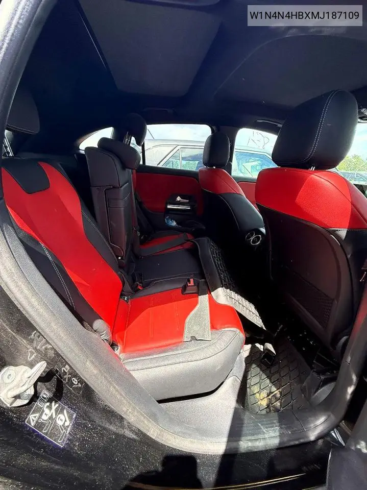 2021 Mercedes-Benz Gla 250 4Matic VIN: W1N4N4HBXMJ187109 Lot: 60778486