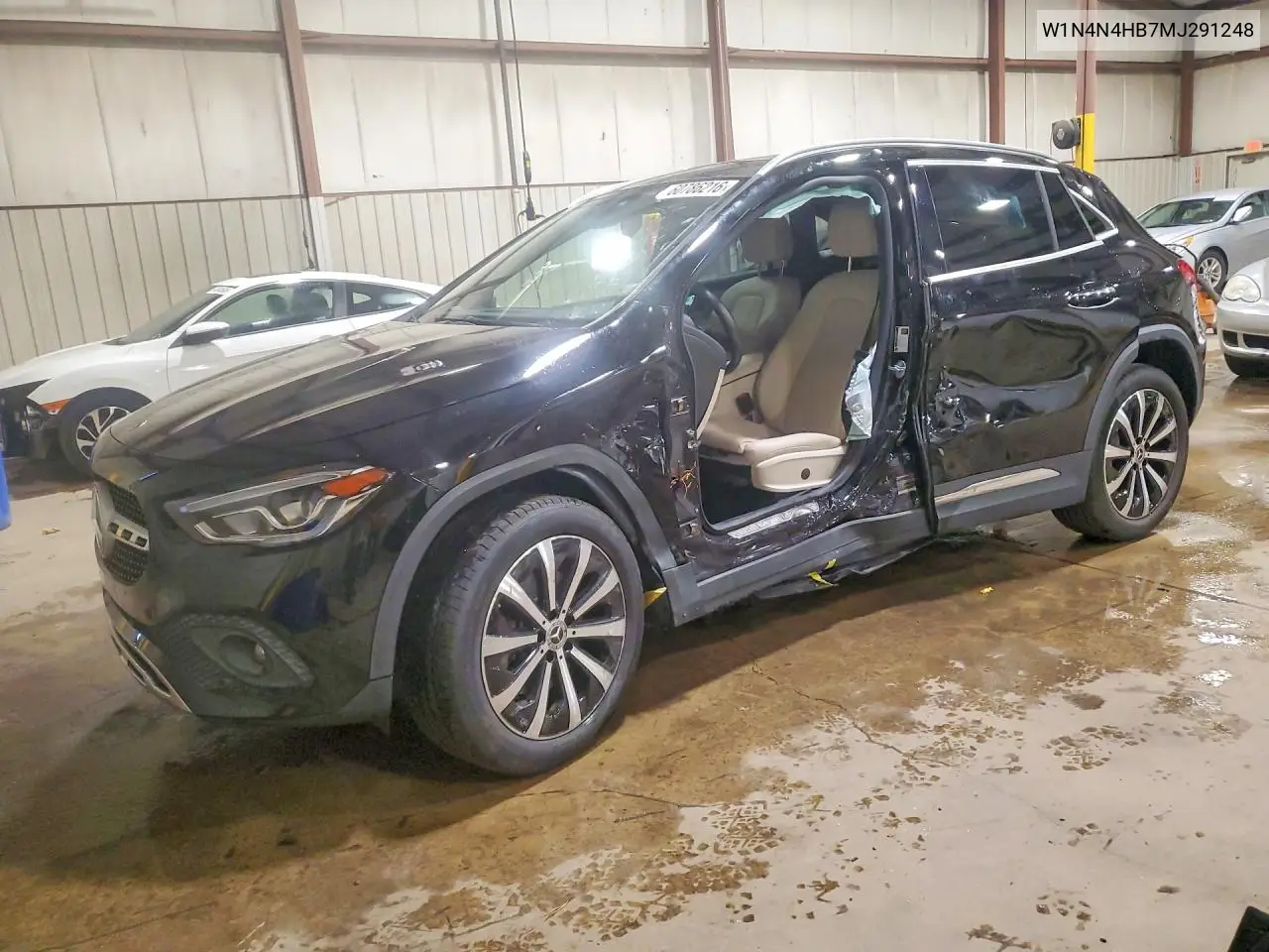 2021 Mercedes-Benz Gla 250 4Matic VIN: W1N4N4HB7MJ291248 Lot: 60786216