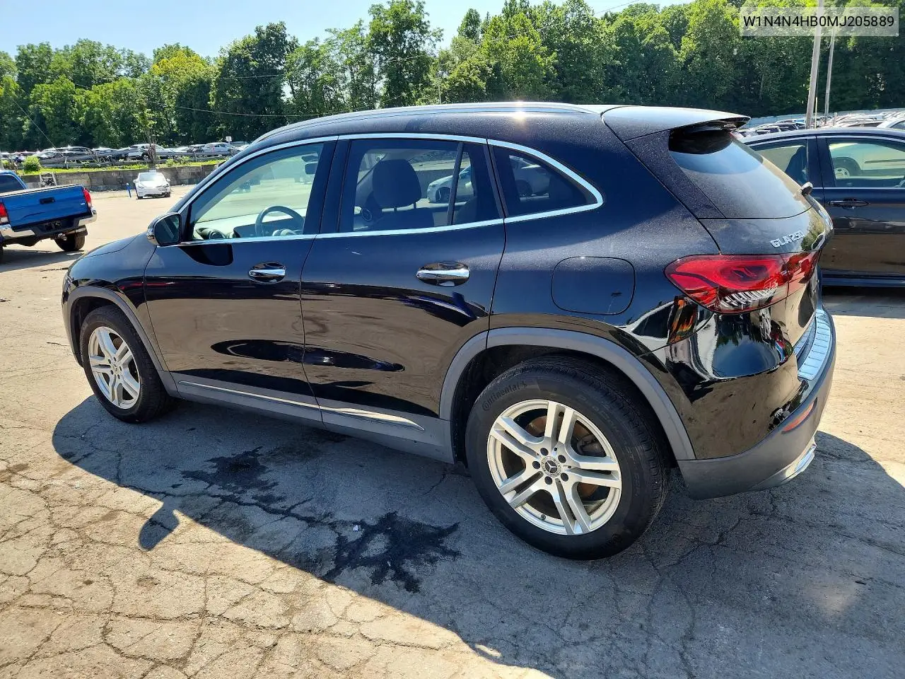 2021 Mercedes-Benz Gla 250 4Matic VIN: W1N4N4HB0MJ205889 Lot: 61083526