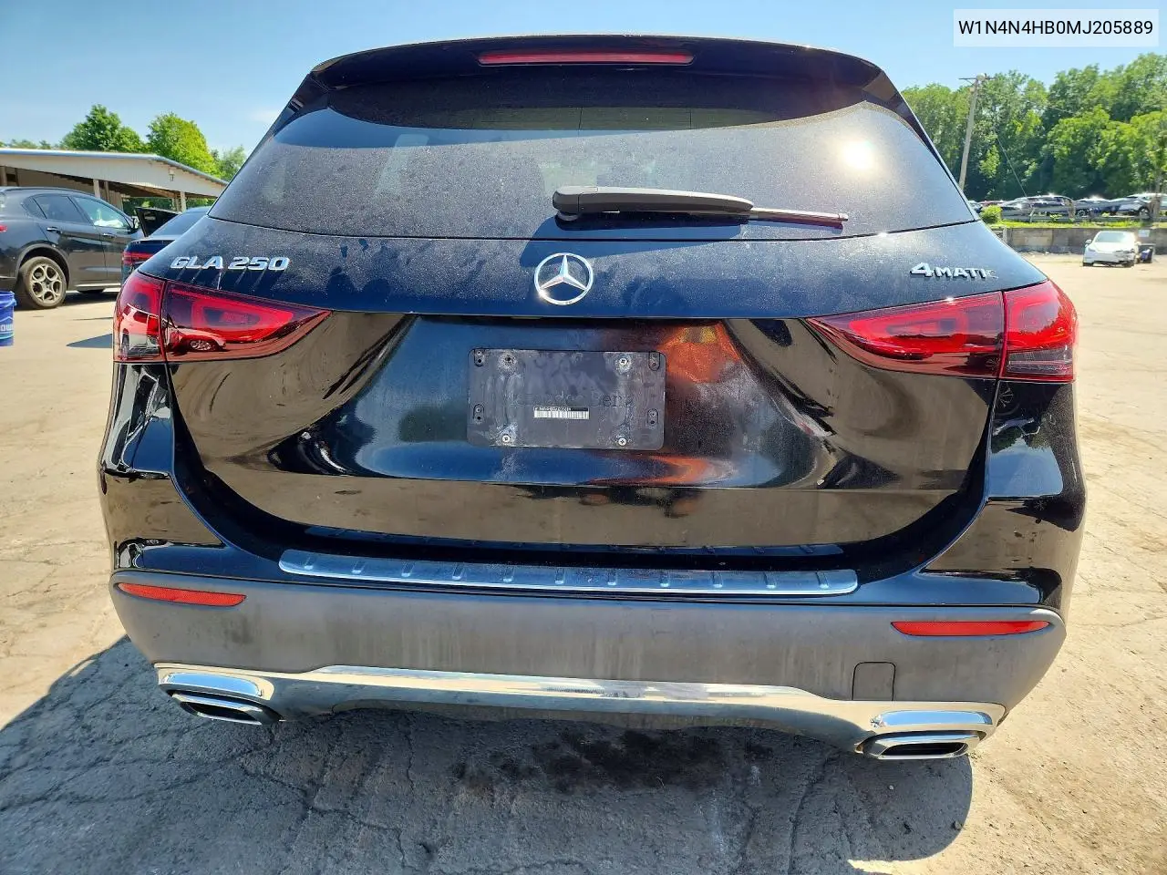 2021 Mercedes-Benz Gla 250 4Matic VIN: W1N4N4HB0MJ205889 Lot: 61083526