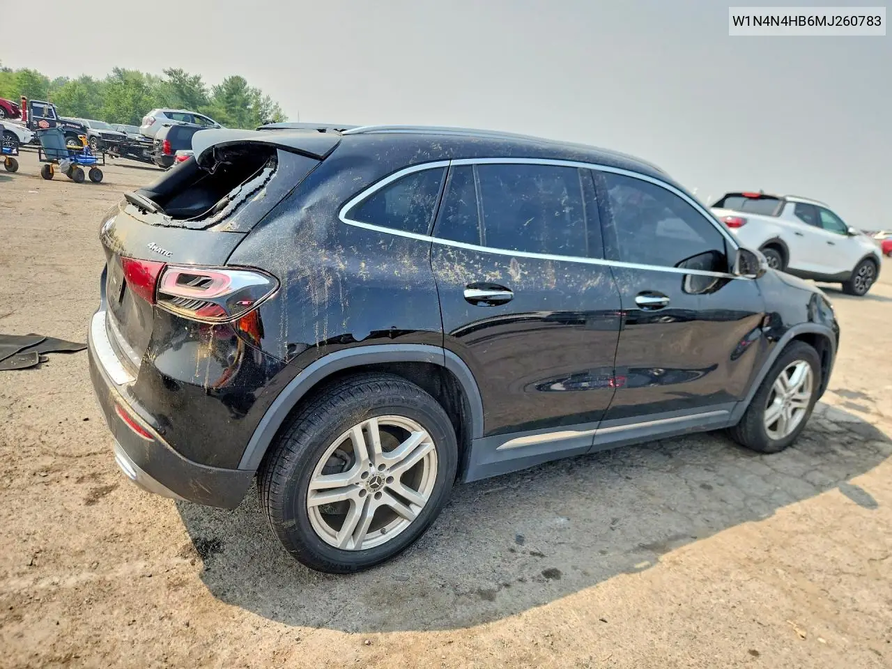 2021 Mercedes-Benz Gla 250 4Matic VIN: W1N4N4HB6MJ260783 Lot: 61602956