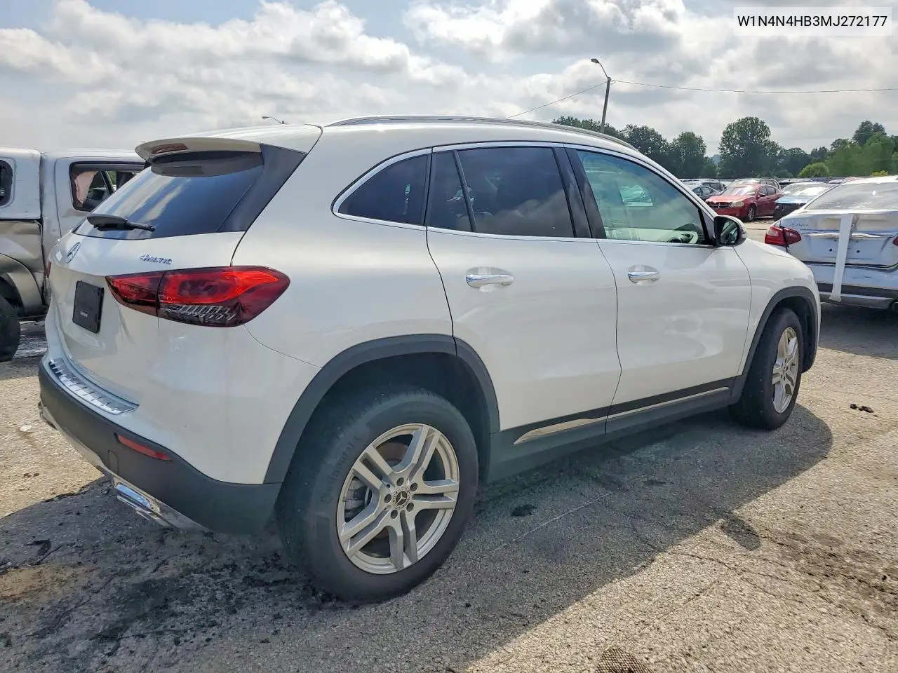 2021 Mercedes-Benz Gla 250 4Matic VIN: W1N4N4HB3MJ272177 Lot: 61685926