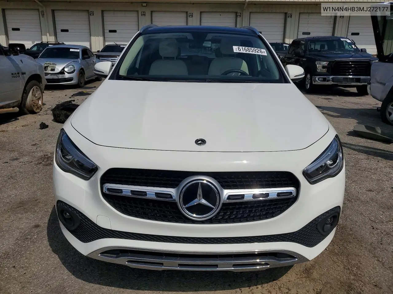 2021 Mercedes-Benz Gla 250 4Matic VIN: W1N4N4HB3MJ272177 Lot: 61685926