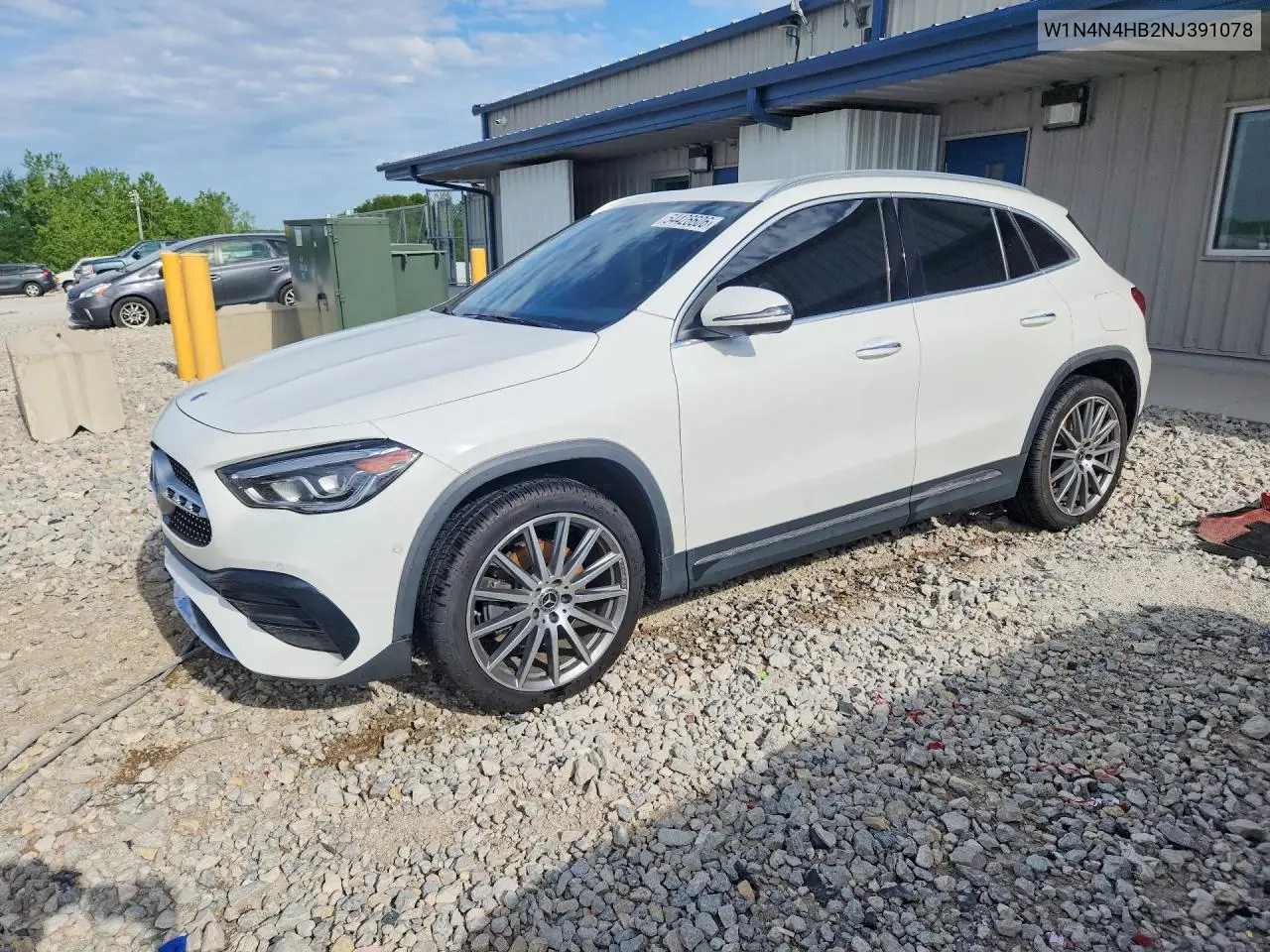 2022 Mercedes-Benz Gla 250 4Matic VIN: W1N4N4HB2NJ391078 Lot: 54426606