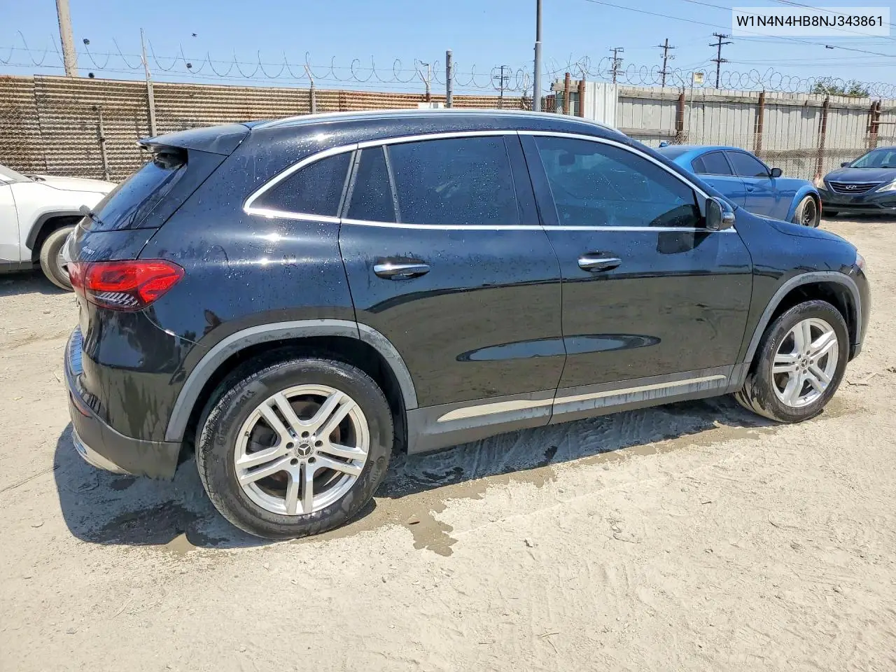 2022 Mercedes-Benz Gla 250 4Matic VIN: W1N4N4HB8NJ343861 Lot: 56123216