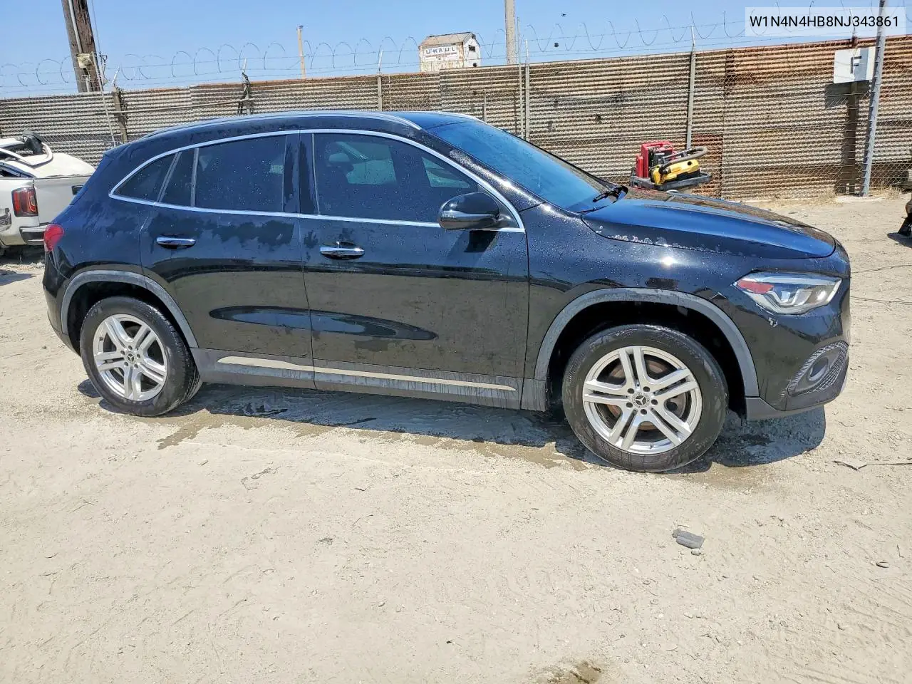 2022 Mercedes-Benz Gla 250 4Matic VIN: W1N4N4HB8NJ343861 Lot: 56123216