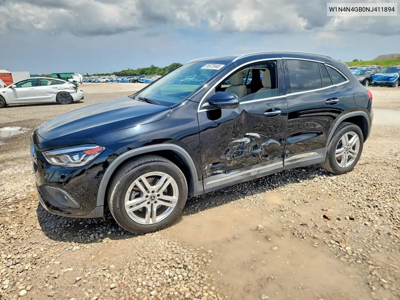 2022 Mercedes-Benz Gla 250 VIN: W1N4N4GB0NJ411894 Lot: 61672446