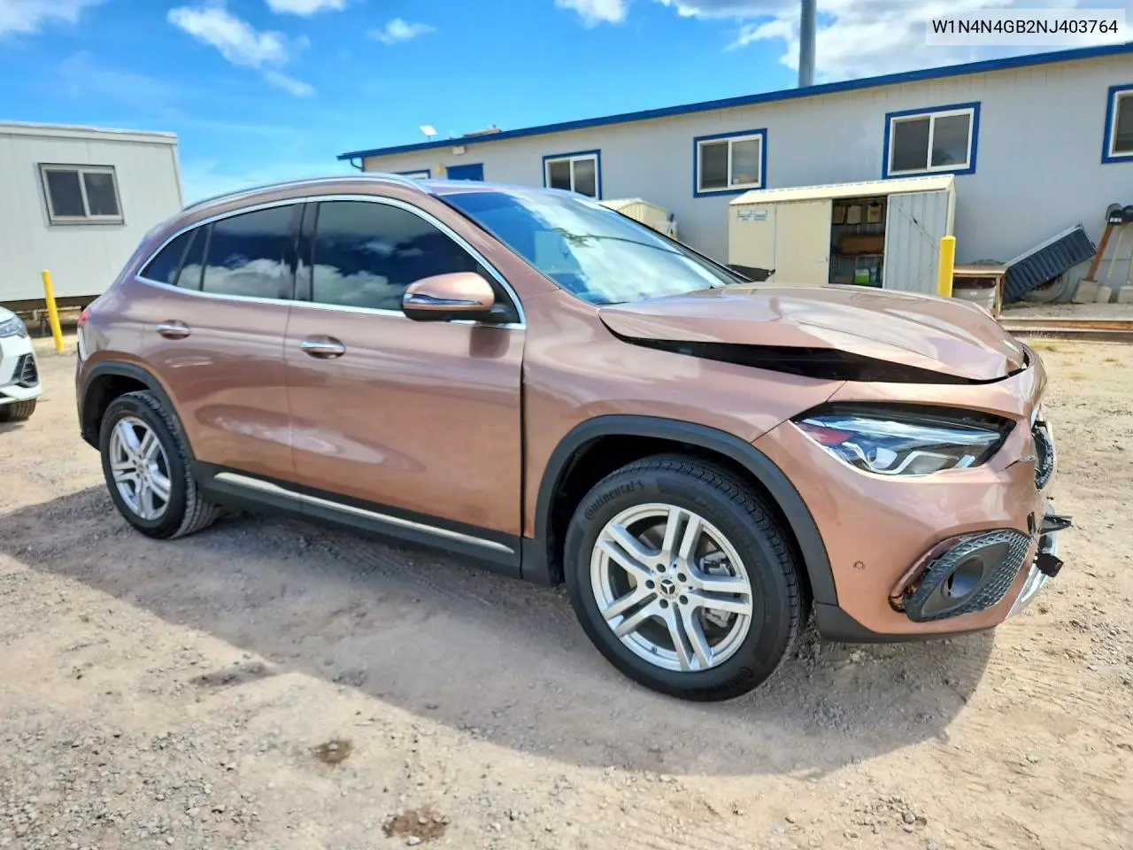 2022 Mercedes-Benz Gla 250 VIN: W1N4N4GB2NJ403764 Lot: 61925626