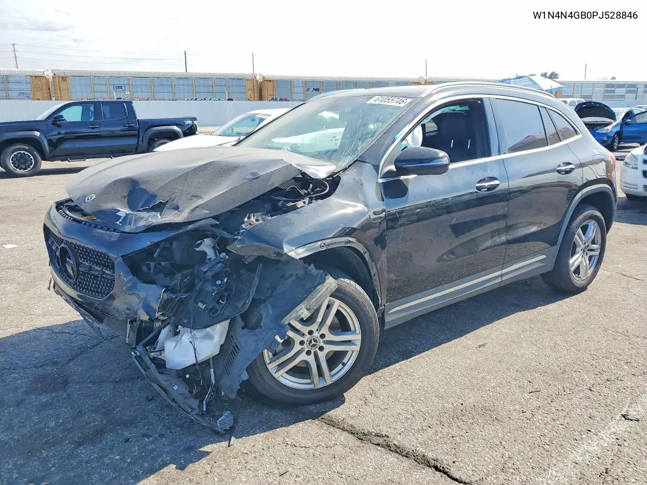 2023 Mercedes-Benz Gla 250 VIN: W1N4N4GB0PJ528846 Lot: 61055746