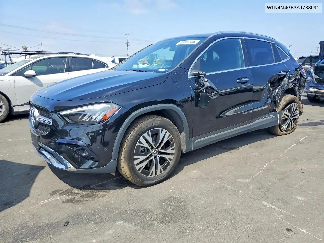 2025 Mercedes-Benz Gla 250 VIN: W1N4N4GB3SJ738091 Lot: 58929936