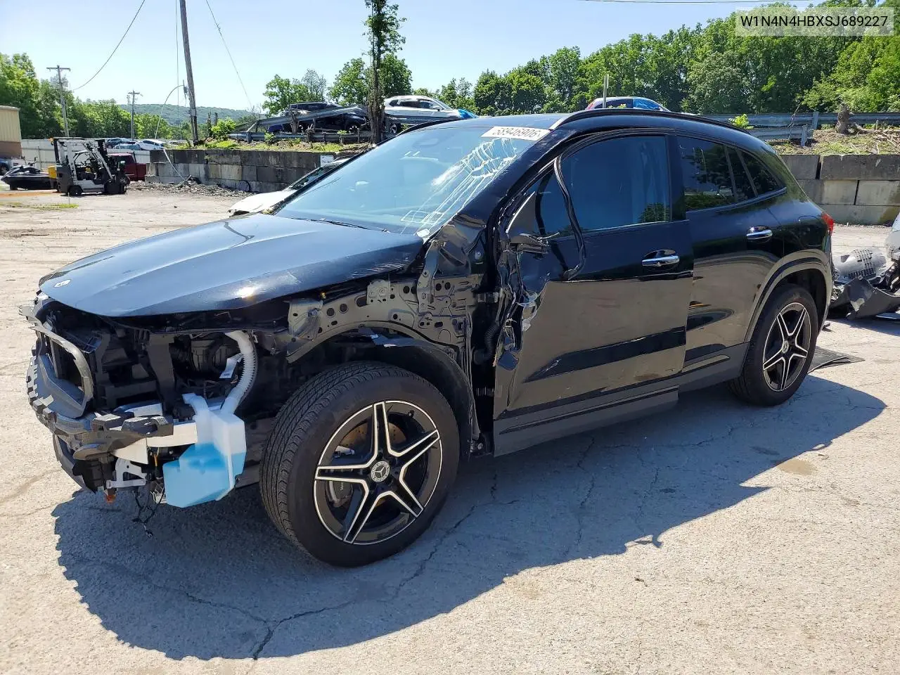 2025 Mercedes-Benz Gla 250 4Matic VIN: W1N4N4HBXSJ689227 Lot: 58946906