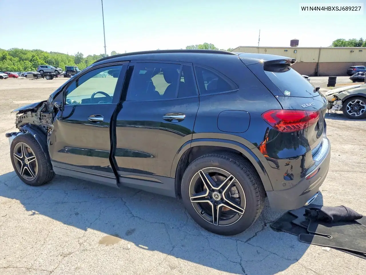 2025 Mercedes-Benz Gla 250 4Matic VIN: W1N4N4HBXSJ689227 Lot: 58946906